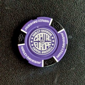 Poker Chip Purple H-D Capital Brussels