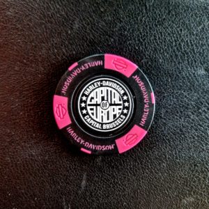 Poker Chip Black/Neon Pink H-D Capital Brussels